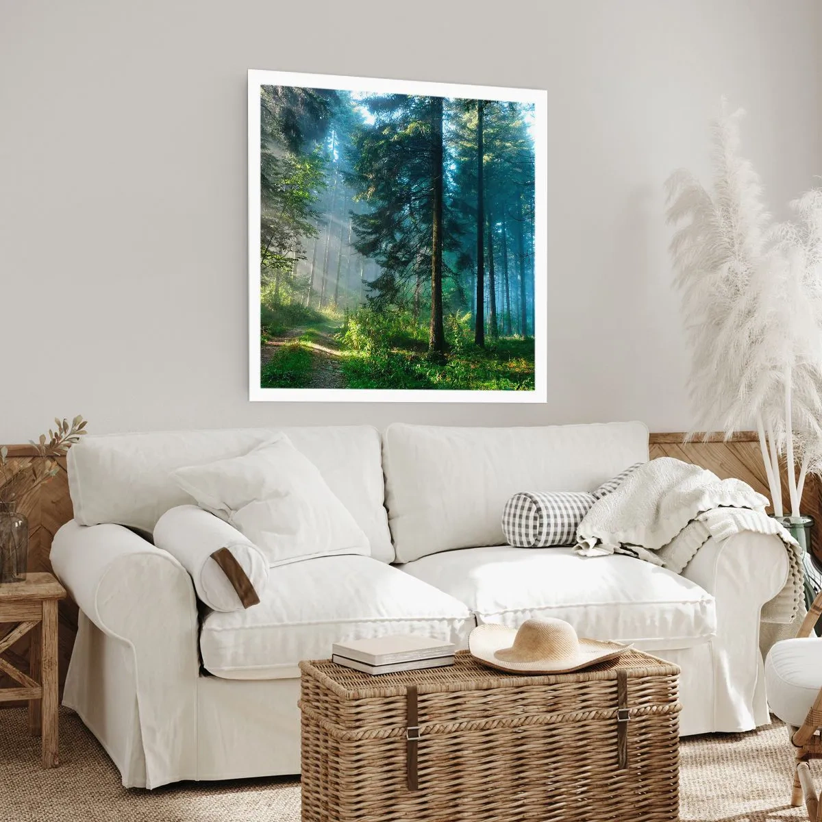 Poster - Raggiante all'alba - 50x50 cm