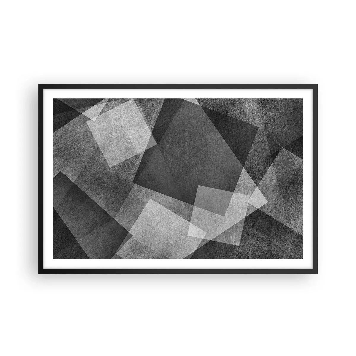 Poster in cornice nera - Simbolo eterno di ordine e durata - 91x61 cm