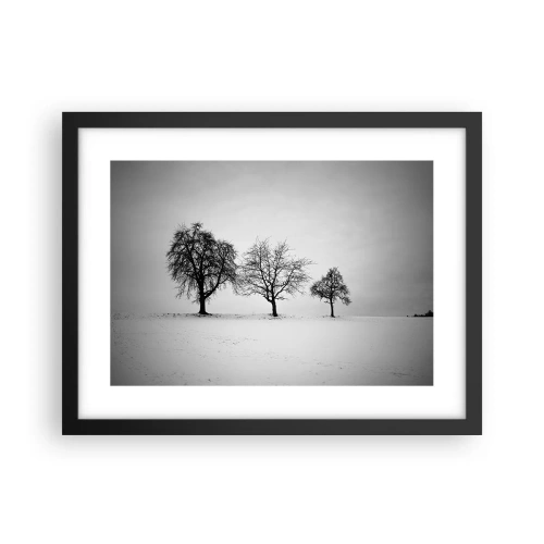 Poster in cornice nera - Cosa sognano? - 40x30 cm