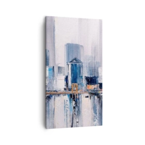 Quadro su tela - Stampe su Tela - Impressione di New York - 45x80 cm