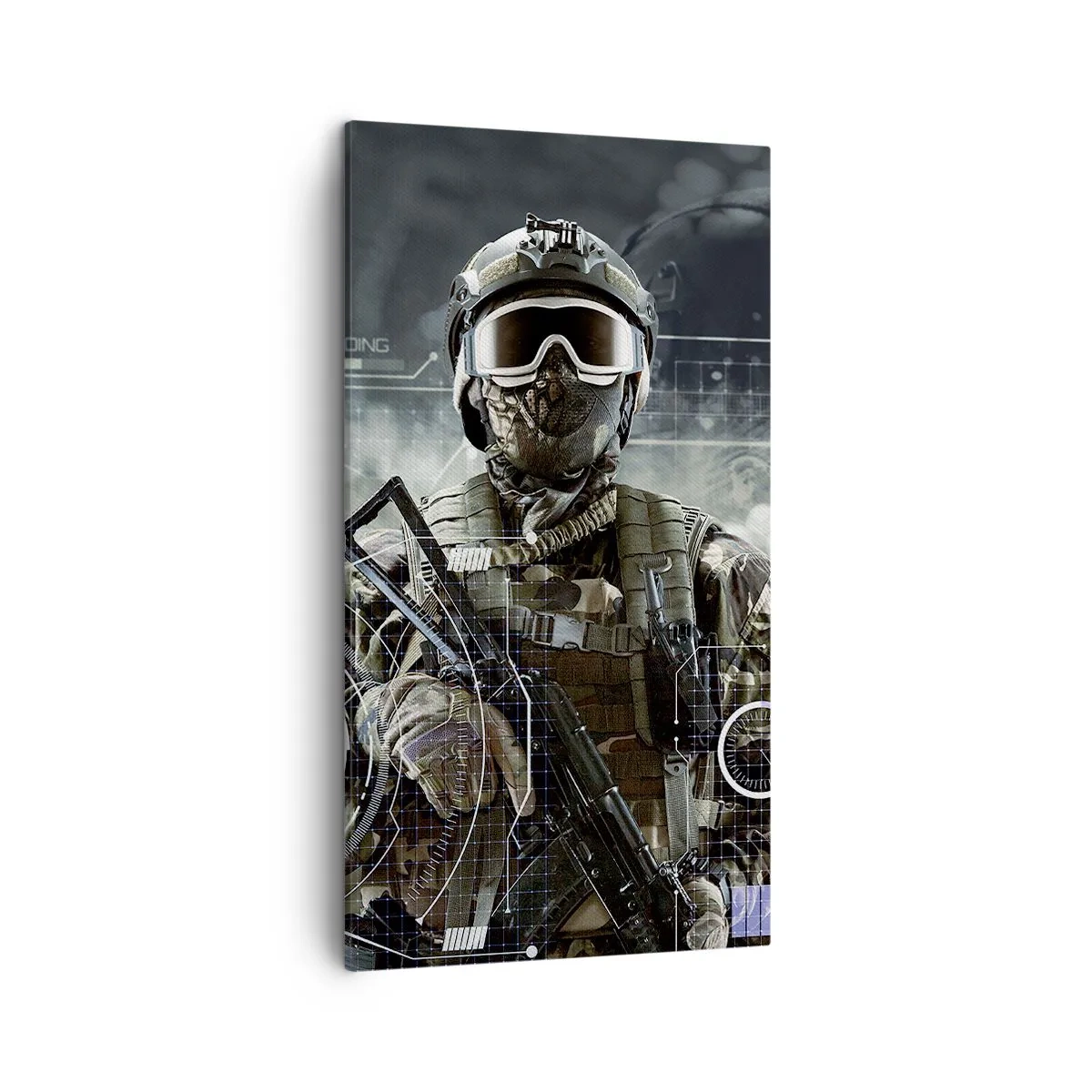 Quadro su tela - Stampe su Tela - Potenza al quadrato - 45x80 cm