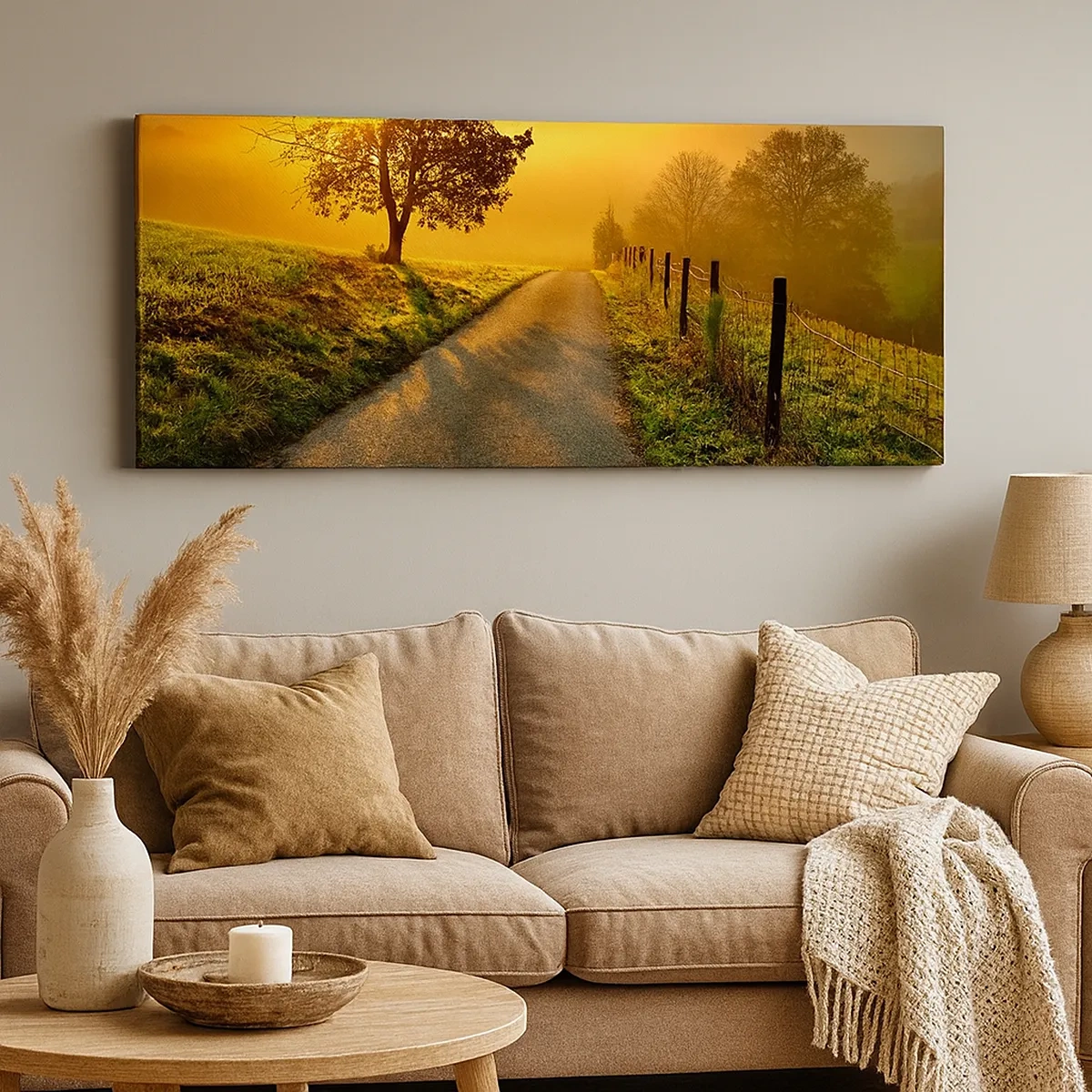 Quadro su tela - Stampe su Tela - Pomeriggio di miele - 30x30 cm