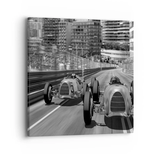 Quadro su tela - Stampe su Tela - Tanto tempo fa a Montecarlo - 40x40 cm