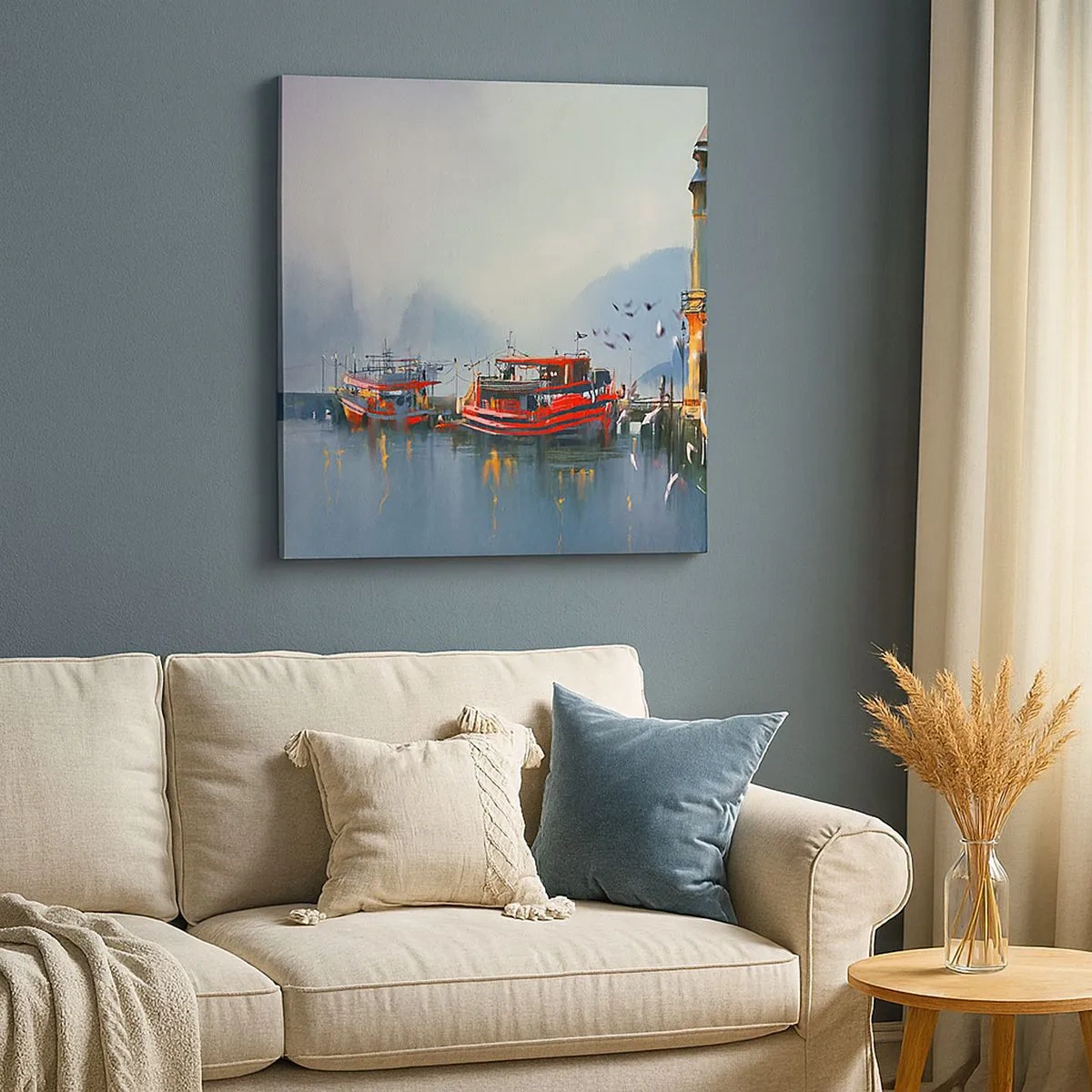 Quadro su tela - Stampe su Tela - Alla fine del mondo - 30x30 cm