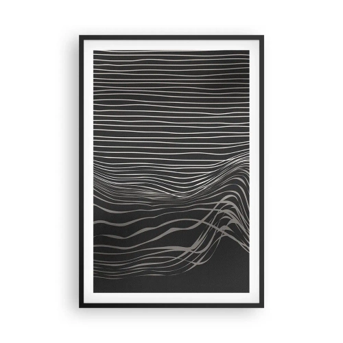 Poster in cornice nera - Ritmo e accento - 61x91 cm