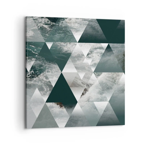 Quadro su tela - Stampe su Tela - Prospettiva di cristallo - 60x60 cm