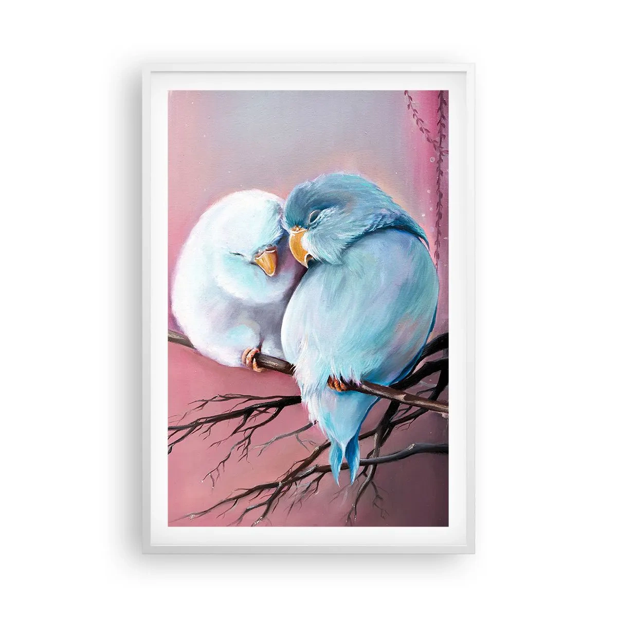 Poster in cornice bianca - Che cosa aggiungere? - 61x91 cm