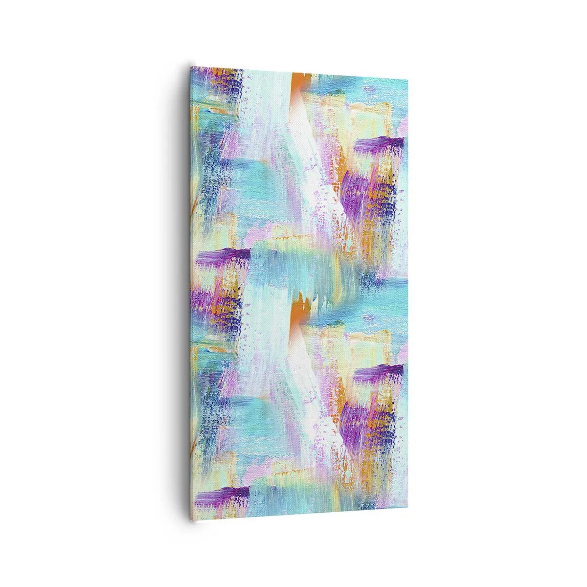 Quadro su tela - Stampe su Tela - Mite intreccio soffuso - 65x120 cm