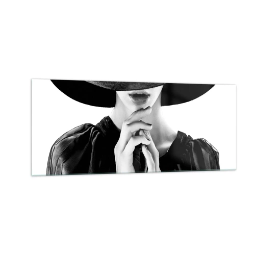 Quadro su vetro - Bellezza celata - 100x40 cm