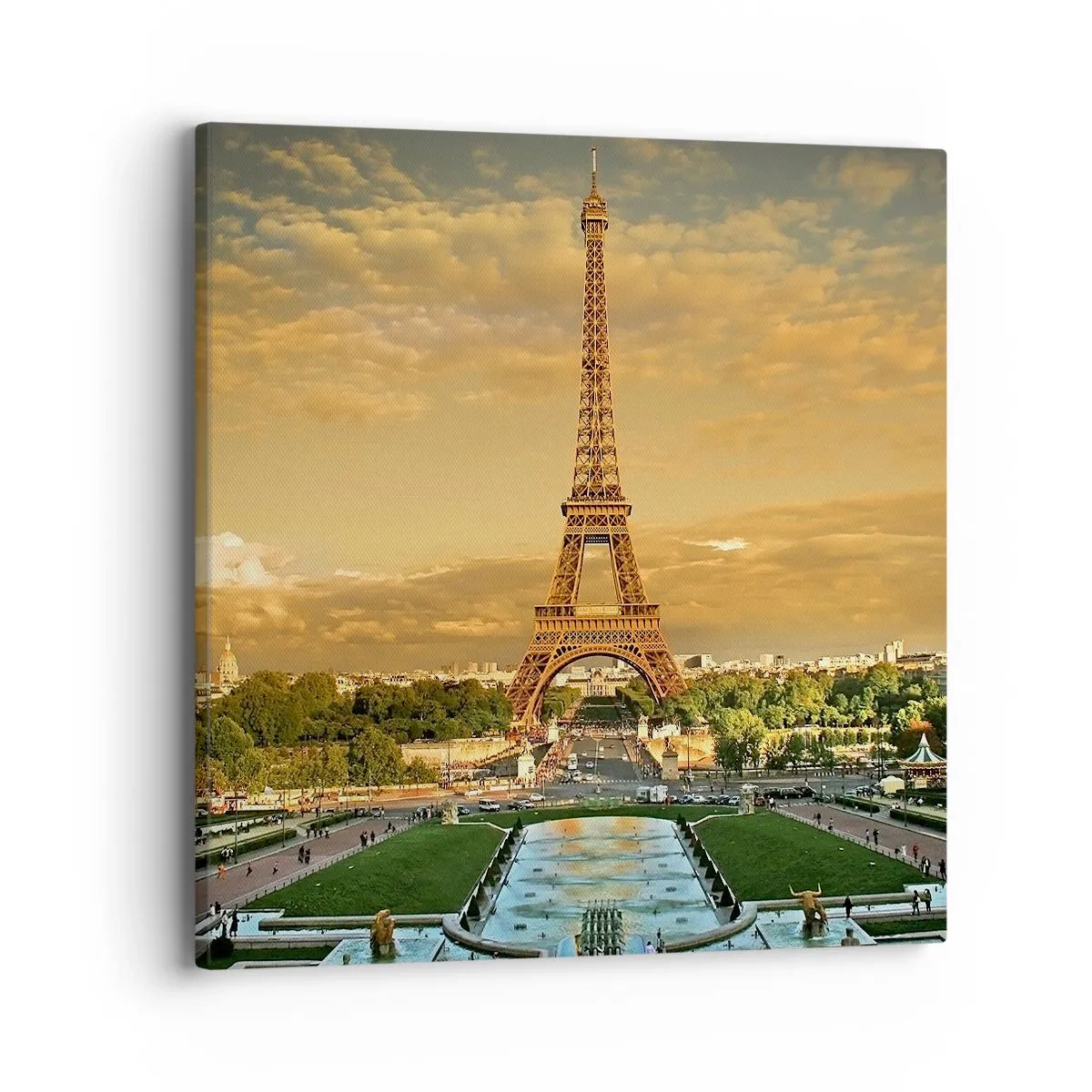 Quadro su tela - Stampe su Tela - La regina di Parigi - 40x40 cm
