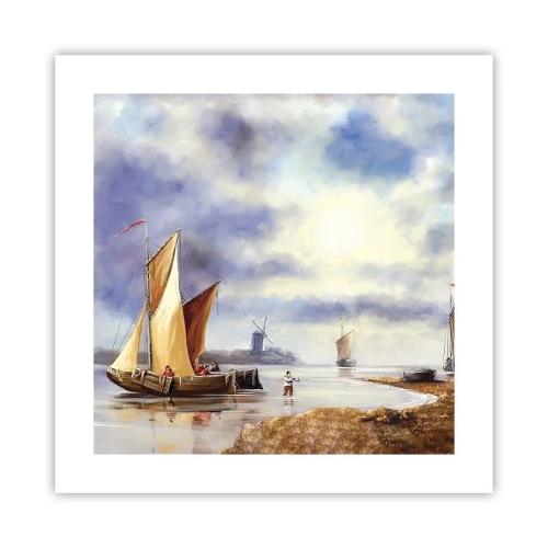 Poster - Il ritorno dei marinai - 40x40 cm