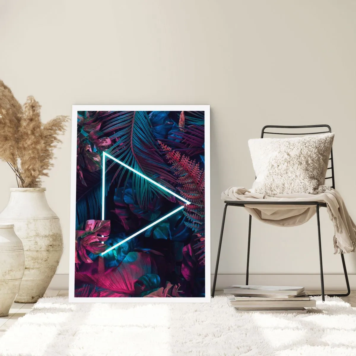 Poster - Giardino in stile discoteca - 30x40 cm