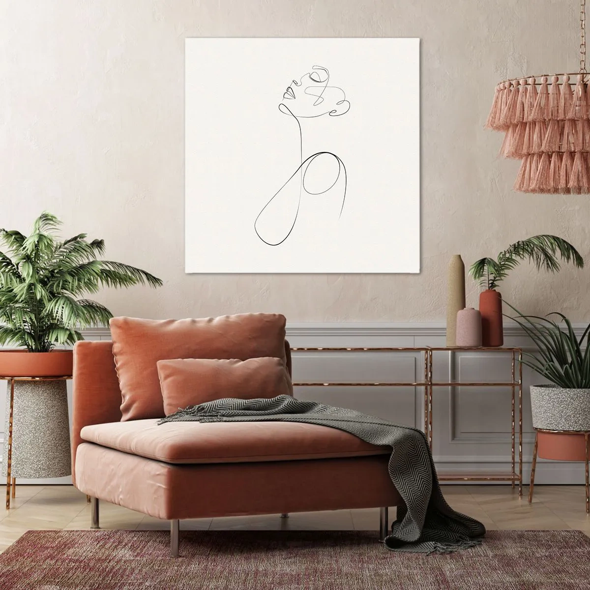 Quadro su tela - Stampe su Tela - Avvolta nei sogni - 70x70 cm