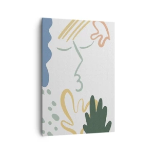 Quadro su tela - Stampe su Tela - Il bacio dei fiori - 70x100 cm