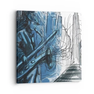 Quadro su tela - Stampe su Tela - Rapsodia urbana - 30x30 cm