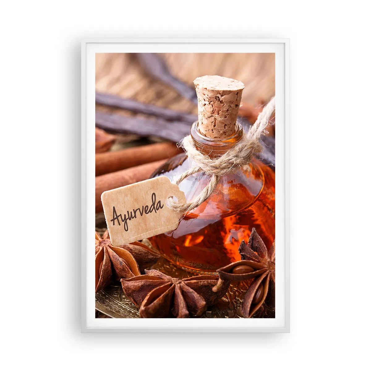 Poster in cornice bianca - Verso l'unità del corpo e dell'anima - 70x100 cm