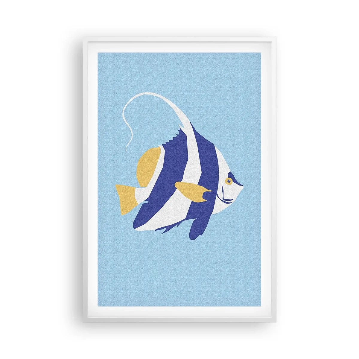 Poster in cornice bianca - Miss Mari Tropicali - 61x91 cm