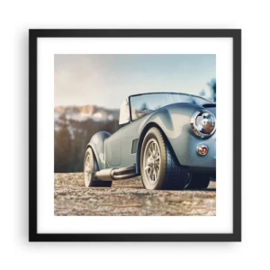 Poster in cornice nera - Perché lo stile è importante - 40x40 cm