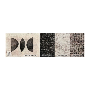 Campione di Fotomurale Premium Canvas - Astrazione etnica - Astrazione, Pezzo, Arte Moderna - 100x30 cm