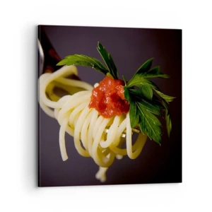 Quadro su tela - Stampe su Tela - Un boccone delizioso - 70x70 cm