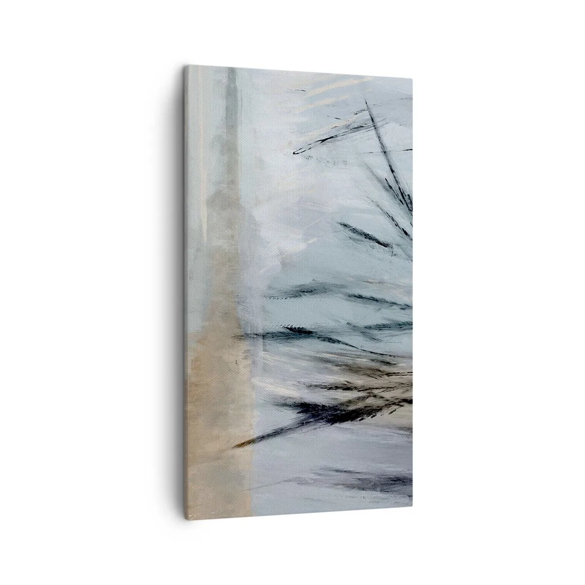 Quadro su tela - Stampe su Tela - Campi d'inverno - 45x80 cm