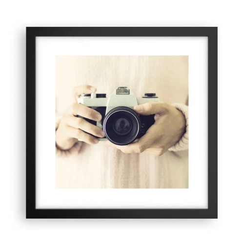 Poster in cornice nera - Per vedere meglio... - 30x30 cm