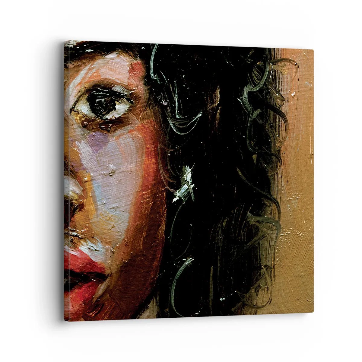 Quadro su tela - Stampe su Tela - Oscurità e luce - 30x30 cm