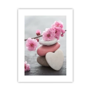 Poster - Serenità con fiori di ciliegio - 30x40 cm