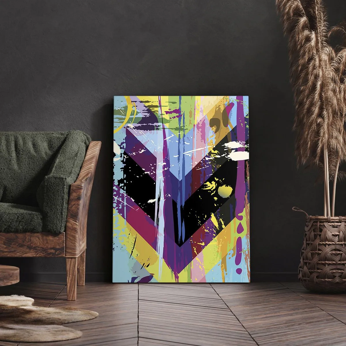 Quadro su tela - Stampe su Tela - Dall'alto in basso - 55x100 cm