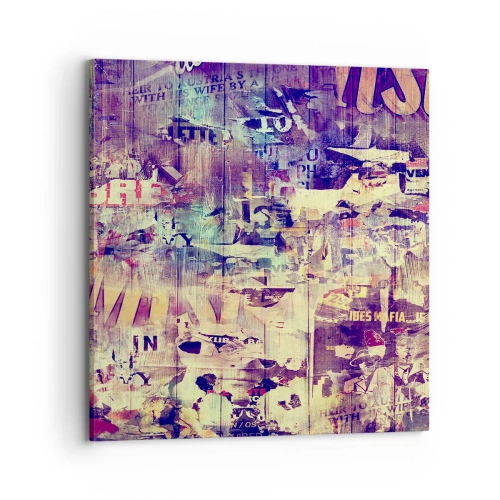 Quadro su tela - Stampe su Tela - E questo resterà - 70x70 cm