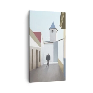 Quadro su tela - Stampe su Tela - Passeggiata assolata - 45x80 cm
