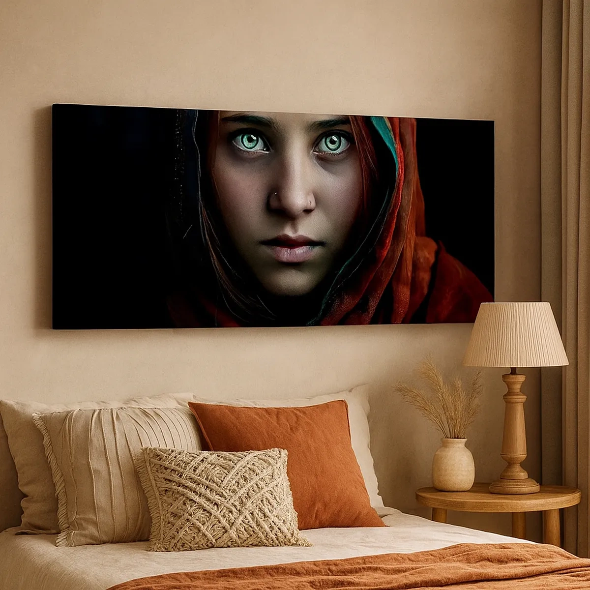 Quadro su tela - Stampe su Tela - Principessa d'oriente - 30x30 cm