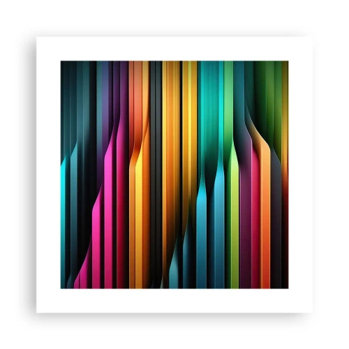 Poster - Organi di luce - 40x40 cm