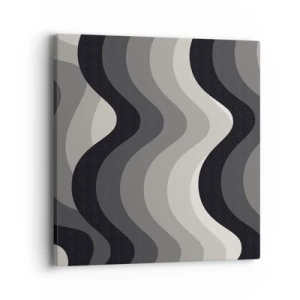 Quadro su tela - Stampe su Tela - Un'onda dopo l'altra - 40x40 cm