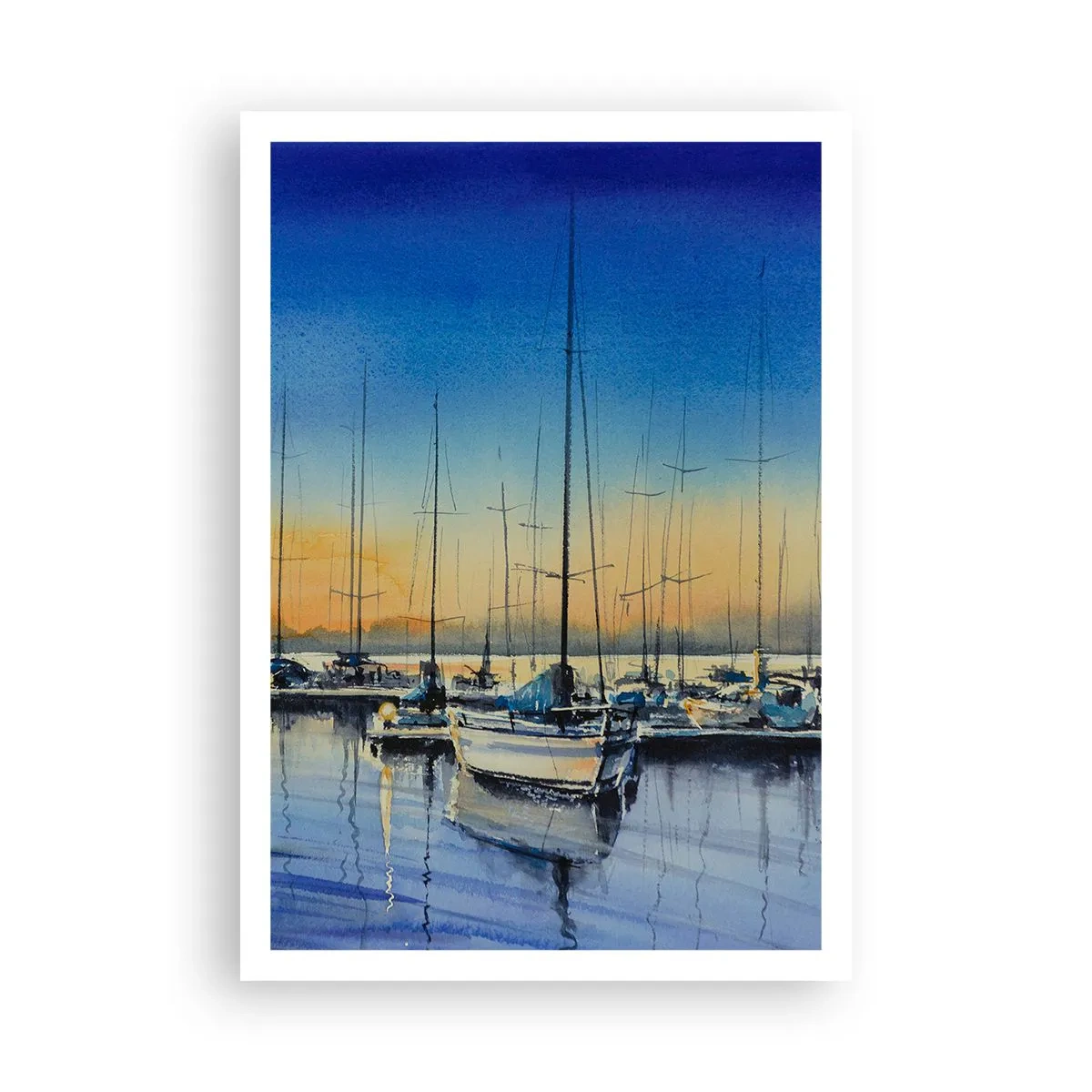 Poster - La fine di una buona giornata - 70x100 cm