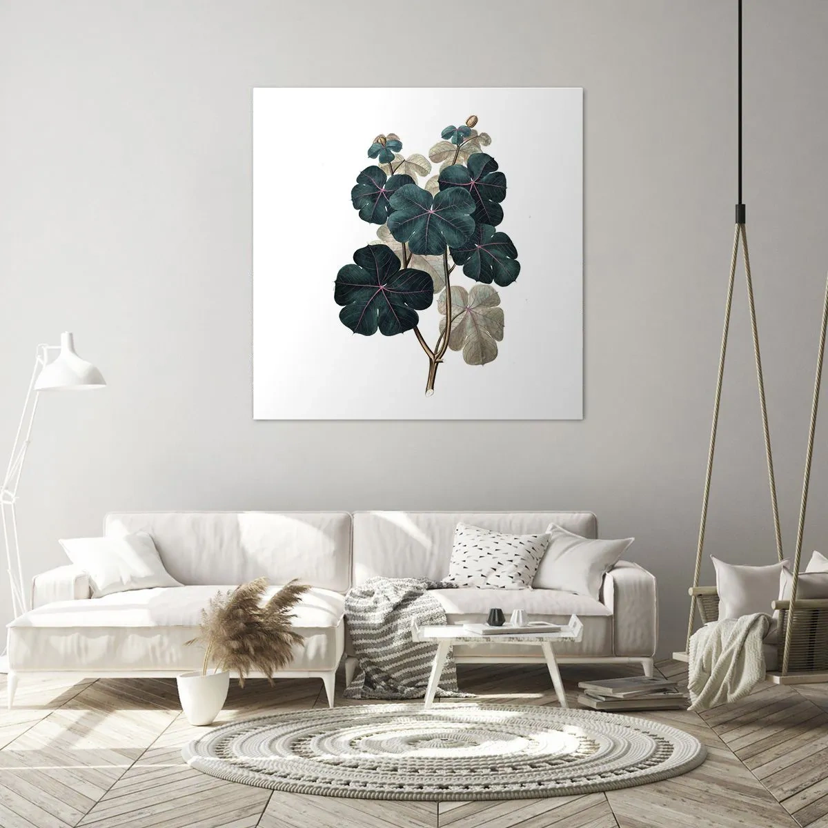 Quadro su tela - Stampe su Tela - Dal vecchio erbario - 40x40 cm