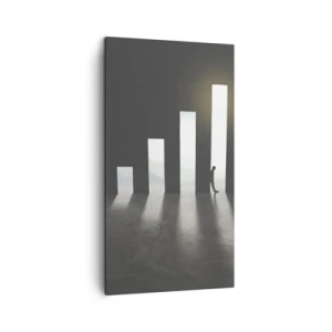 Quadro su tela - Stampe su Tela - Successo - impressione - 45x80 cm