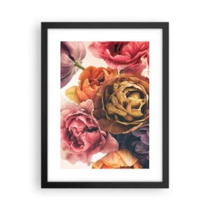 Poster in cornice nera - La festa della vita - 30x40 cm
