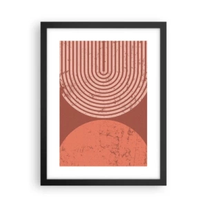 Poster in cornice nera - Rapporti stretti - 30x40 cm