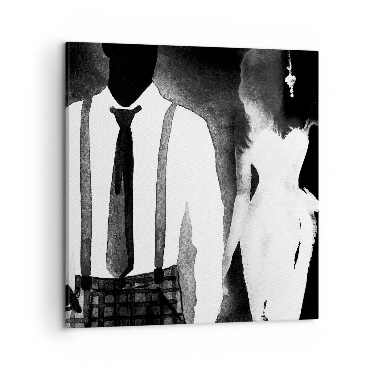 Quadro su tela - Stampe su Tela - Atmosfera noir - 50x50 cm
