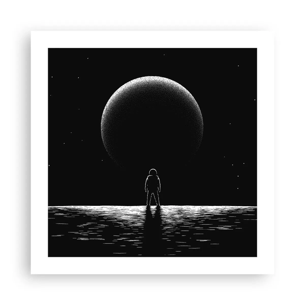 Poster - Faccia a faccia - 50x50 cm