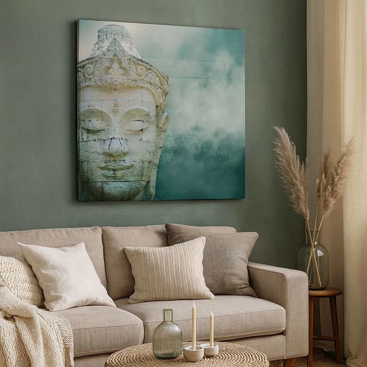 Quadro su tela - Stampe su Tela - Cercando la luce - 30x30 cm