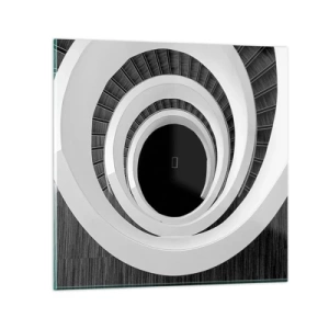 Quadro su vetro - Verso l'essenza delle cose - 40x40 cm