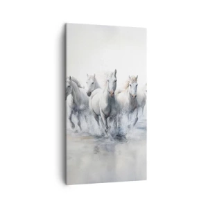 Quadro su tela - Stampe su Tela - Magia bianca - 45x80 cm