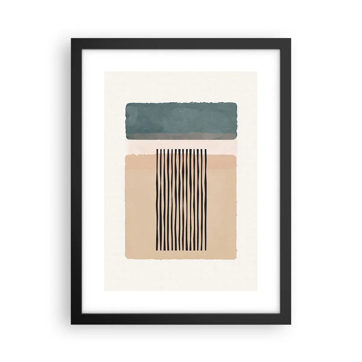 Poster in cornice nera - Tutto a posto - 30x40 cm