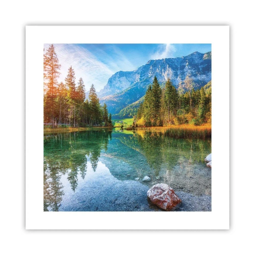 Poster - La mitezza dell'autunno - 40x40 cm