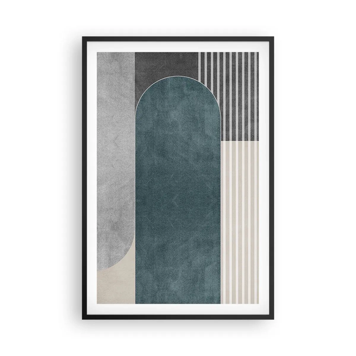 Poster in cornice nera - Composizione orizzontale  - 61x91 cm