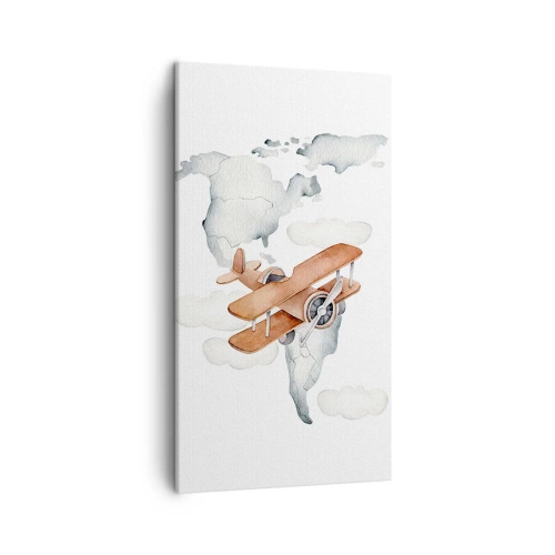 Quadro su tela - Stampe su Tela - Nello spirito dei pionieri - 45x80 cm