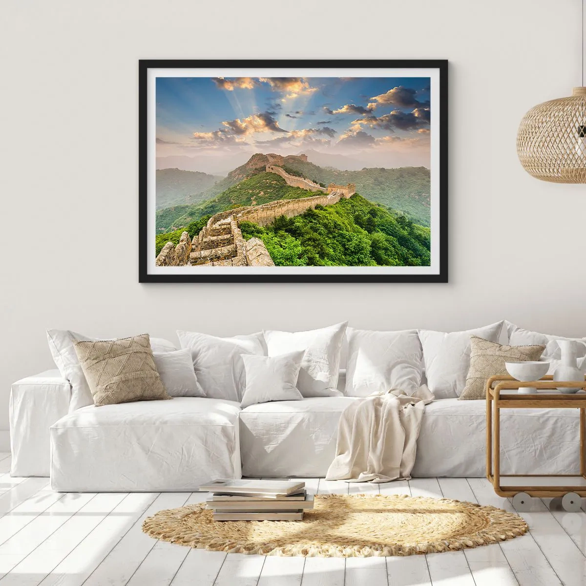 Poster in cornice nera - La grandezza che non passa mai - 40x30 cm