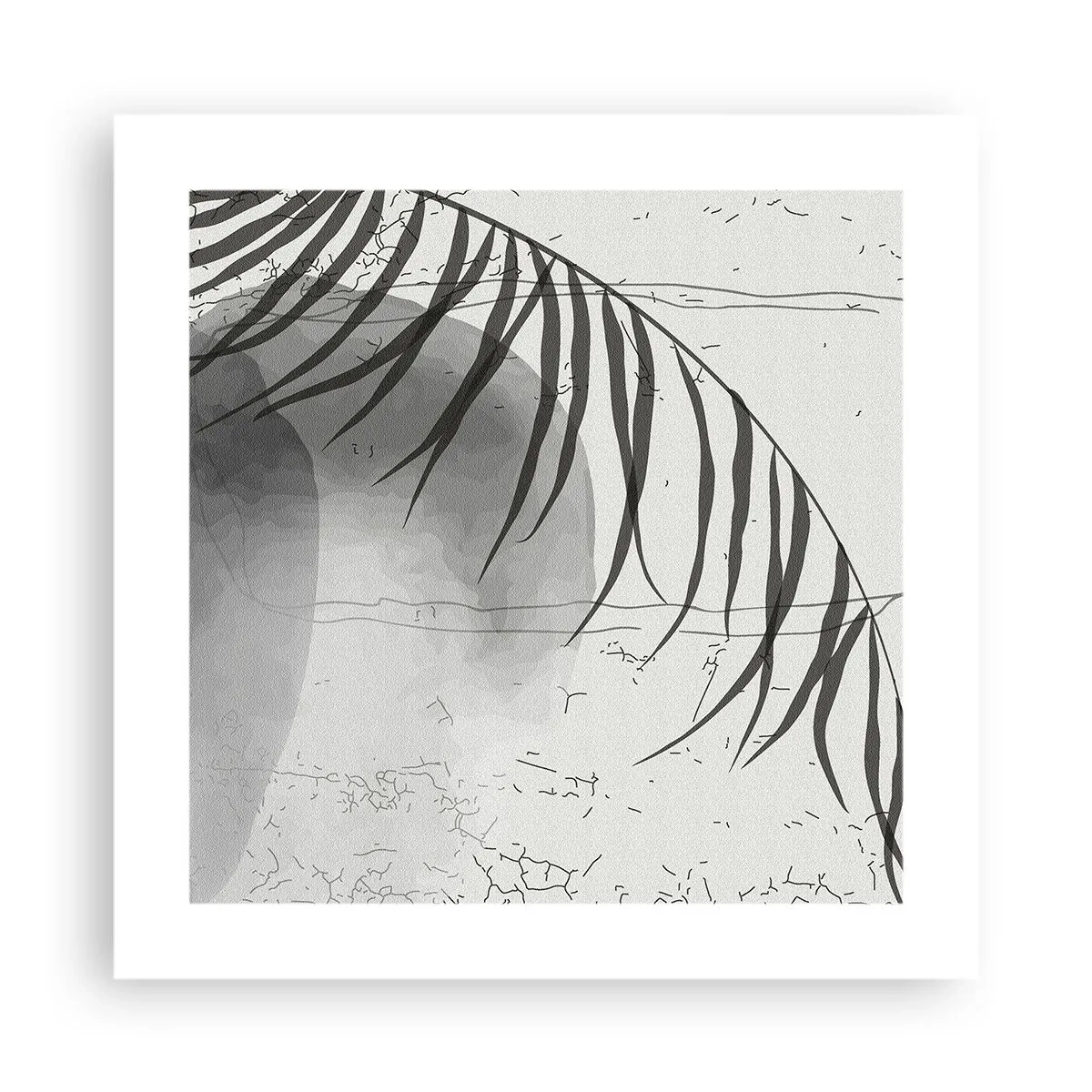 Poster - La delicata esoticità della natura - 40x40 cm